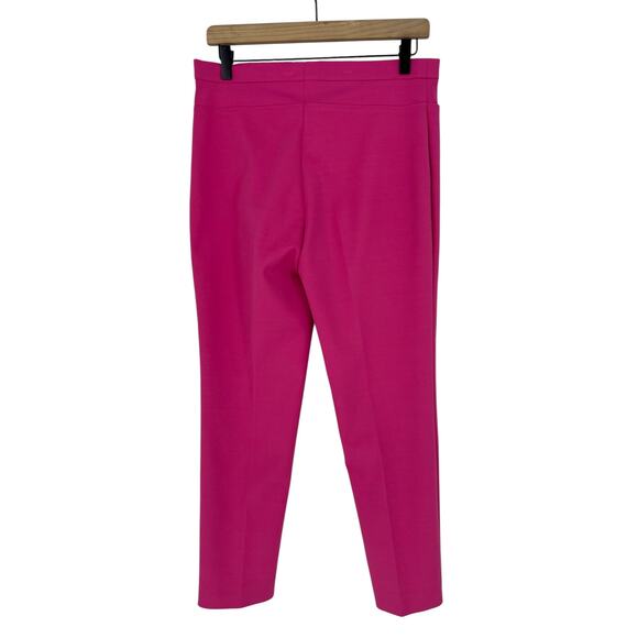 Akris Punto Fuchsia Pink Straight-Leg Pants - Picture 8 of 11